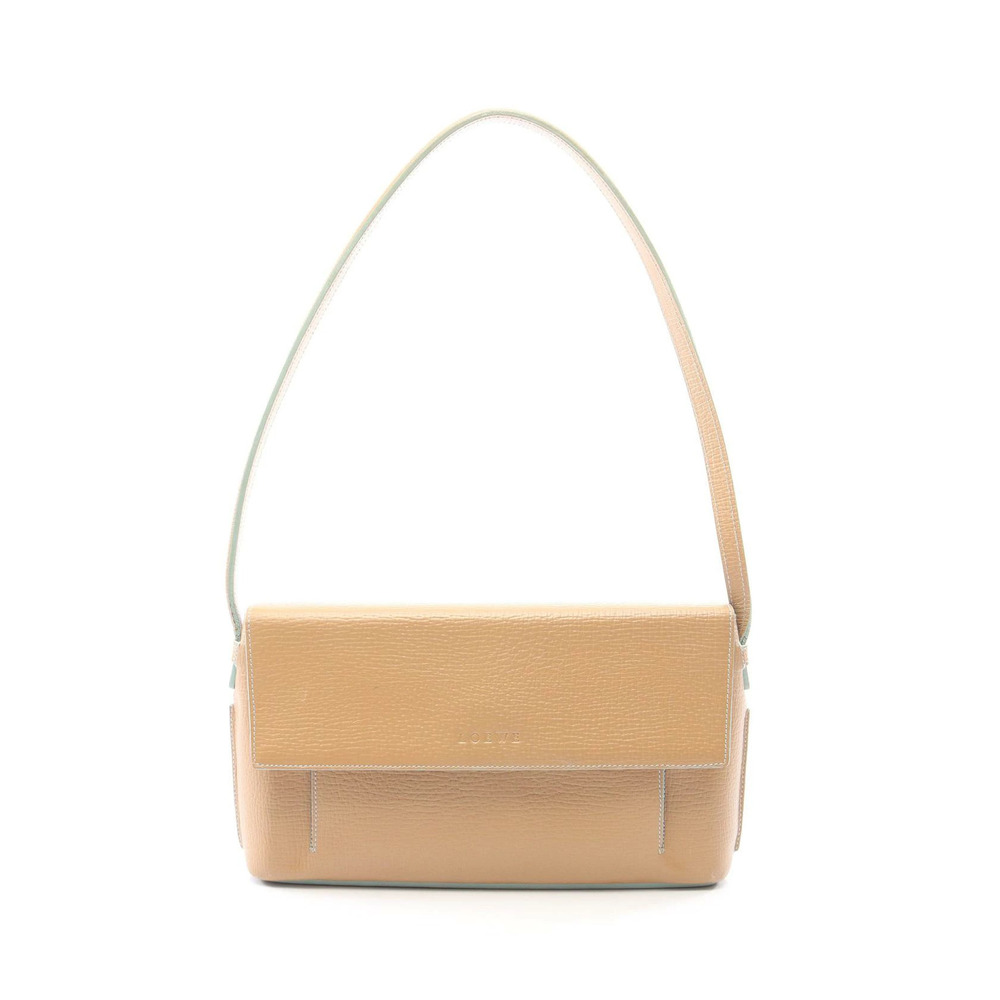 Loewe Shoulder Bag Leather Beige Cream